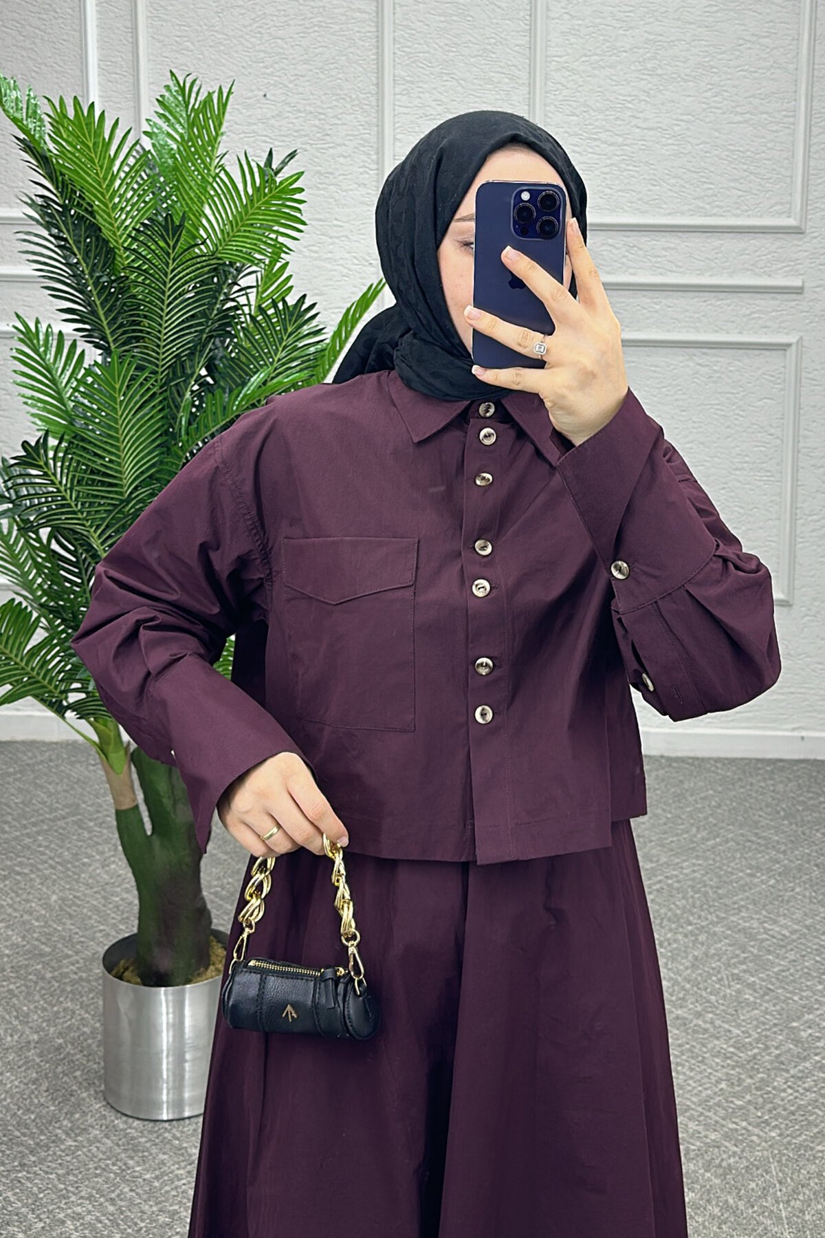 Bordo Dina Etekli Takım