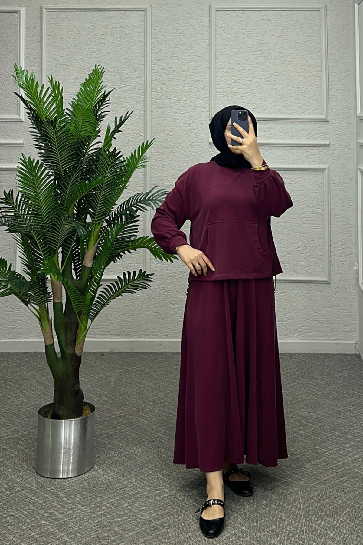 Bordo Mısra Etekli Takım