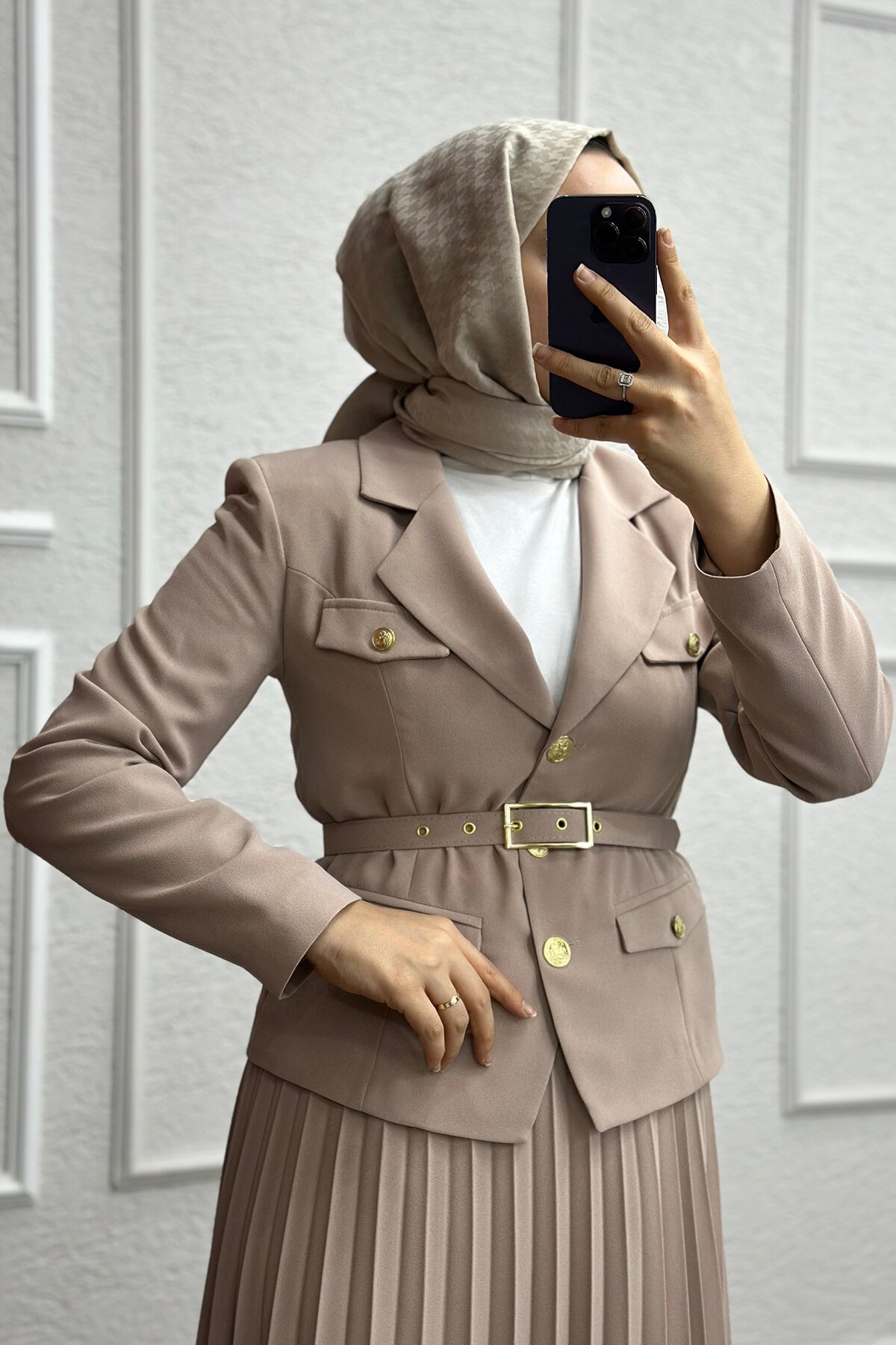 Krem Beril Etekli Takım