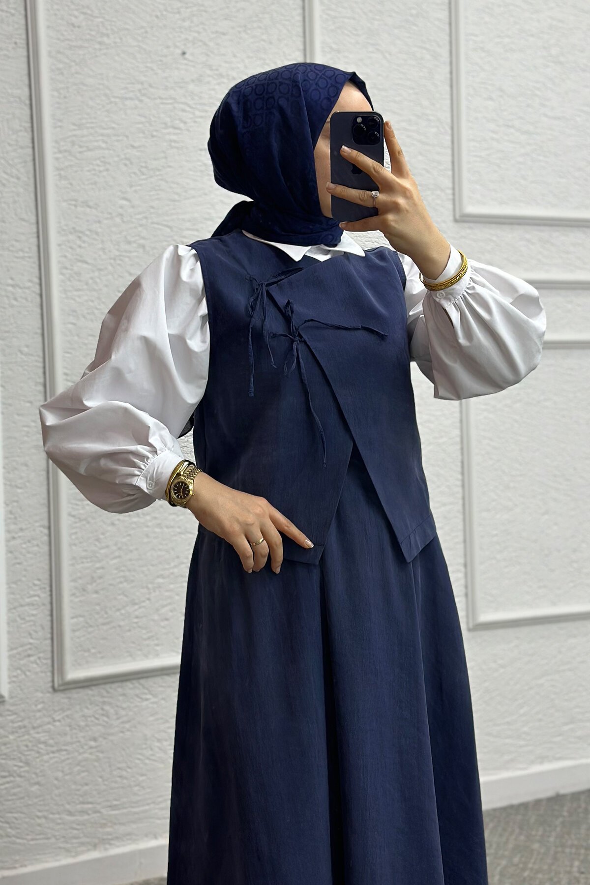 Lacivert Amel Etekli Takım