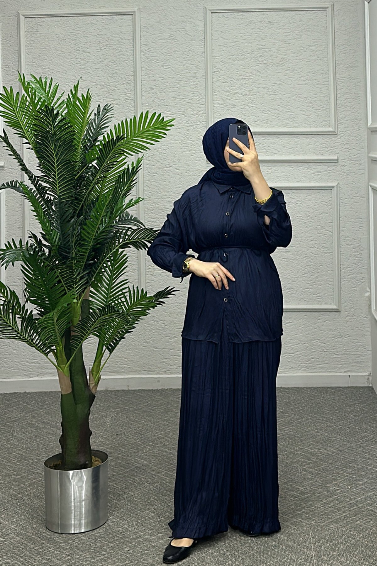 Lacivert Elegan Takım