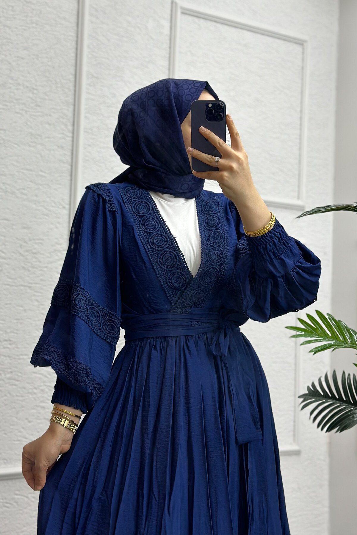 Lacivert Selly Etekli Takım