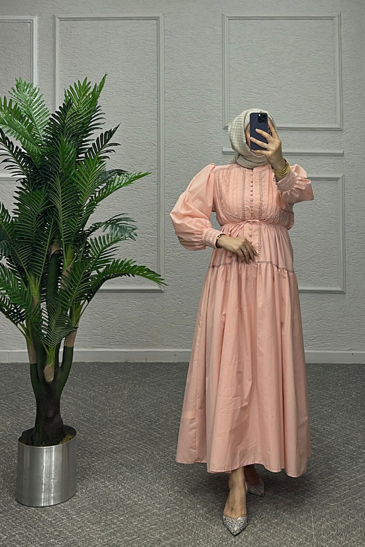 Yavru Ağzı Victoria Elbise