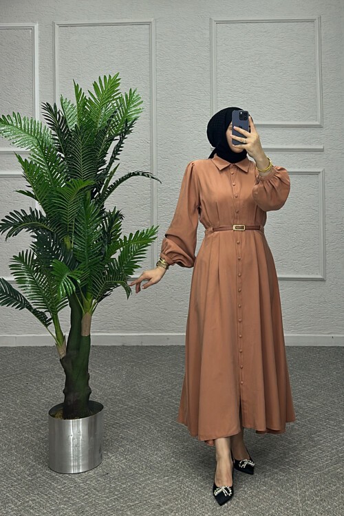 Yavru Ağzı Çalıkuşu Elbise