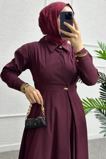 Bordo Sera Elbise