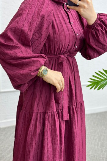 Bordo Yade Elbise