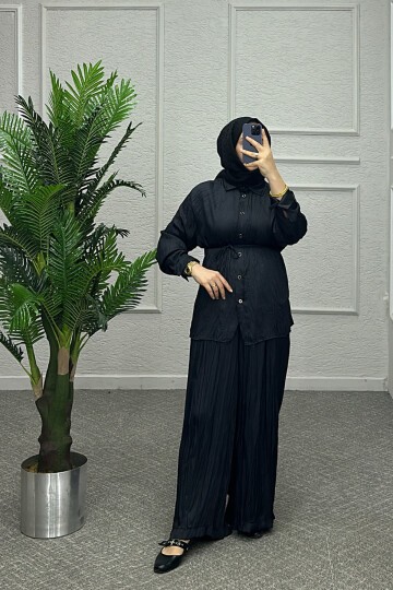 Siyah Elegan Takım