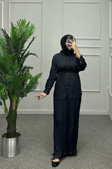 Siyah Elegan Takım